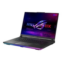 Notebook|ASUS|ROG Strix|SCAR 16|G634JZR-NM017W|CPU Core i9|i9-14900HX|2200 MHz|16&quot;|2560x1600|RAM 16GB|DDR5|5600 MHz|SSD 1TB+1TB|GeForce RTX 4080|12GB|ENG|Windows 11 Home|Black|2.65 kg|90NR0IC2-M000L0 hind ja info | Sülearvutid | kaup24.ee