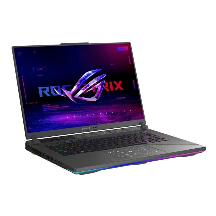 Notebook|ASUS|ROG Strix|G16|G614JVR-N4018W|CPU Core i9|i9-14900HX|2200 MHz|16&quot;|2560x1600|RAM 16GB|DDR5|5600 MHz|SSD 1TB|GeForce RTX 4060|8GB|ENG|Windows 11 Home|Grey|2.5 kg|90NR0II5-M000M0 hind ja info | Sülearvutid | kaup24.ee