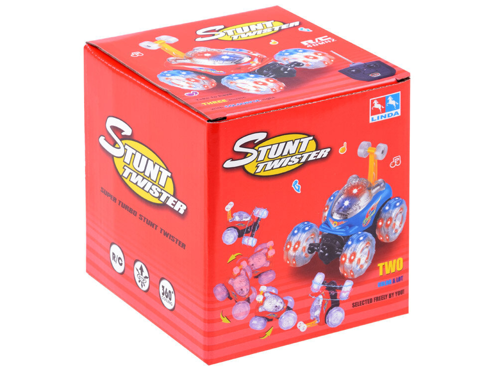 Kaugjuhtimispult Car Stunt Twister, sinine hind ja info | Poiste mänguasjad | kaup24.ee