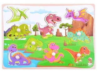 Puidust pusle Dinosaurused ZA3595 цена и информация | Игрушки для малышей | kaup24.ee