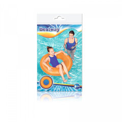 Täispuhutav ujumisrõngas Bestway, 91cm, oranž hind ja info | Täispuhutavad veemänguasjad ja ujumistarbed | kaup24.ee