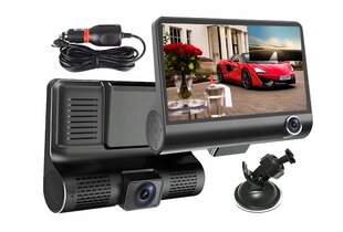 Видеорегистратор с 3 камерами цена и информация | Видеорегистраторы | kaup24.ee