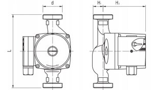 Tsirkulatsioonipump CRS25/60-180 hind ja info | Puhta vee pumbad | kaup24.ee