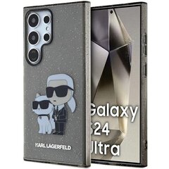 Karl Lagerfeld KLHCS24LHNKCTGK S24 Ultra S928 czarny|black hardcase Glitter Karl&Choupette цена и информация | Чехлы для телефонов | kaup24.ee