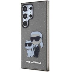 Karl Lagerfeld KLHCS24LHNKCTGK S24 Ultra S928 czarny|black hardcase Glitter Karl&Choupette цена и информация | Чехлы для телефонов | kaup24.ee