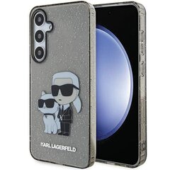 Karl Lagerfeld KLHCS24MHNKCTGK S24+ S926 czarny|black hardcase Glitter Karl&Choupette цена и информация | Чехлы для телефонов | kaup24.ee