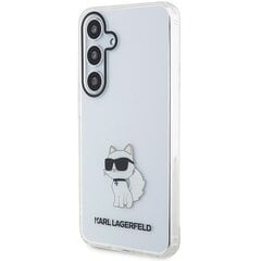 Original Pouch KARL LAGERFELD hardcase IML Choupette KLHCS24MHNCHTCT for Samsung Galaxy S24 Plus transparent цена и информация | Чехлы для телефонов | kaup24.ee