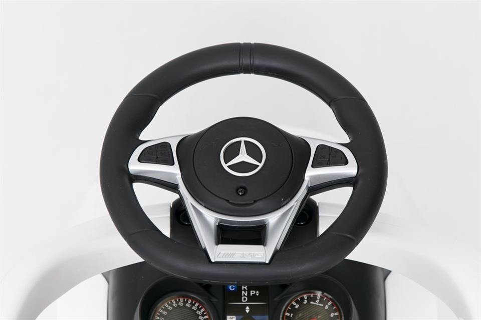 Tõukeauto käepidemega Mercedes c63, must hind ja info | Imikute mänguasjad | kaup24.ee