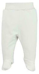 детские брюки 74 см, белые цена и информация | штаны для сна прекрасный день роза | kaup24.ee