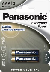 Panasonic Everyday Power patarei LR03EPS/2B, 15 tk цена и информация | Батарейки | kaup24.ee