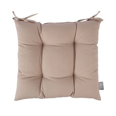 Комплект из 2 декоративных подушек My Cotton на стул D39см, светло-бежевый цена и информация | Декоративные подушки и наволочки | kaup24.ee