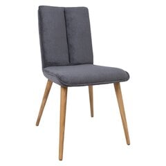 Комплект из 2 обеденных стульев NOVA 59x53,5xH92см, темно-серый цена и информация | Стулья для кухни и столовой | kaup24.ee