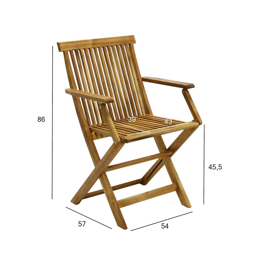 Finlay käetugedega tool, 2 tk hind ja info | Aiatoolid | kaup24.ee