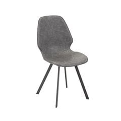 Комплект из 2 стульев HELENA серый цена и информация | Стулья для кухни и столовой | kaup24.ee