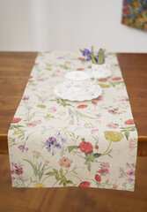 Lilleline laudlina, 40x140 cm, Blossom kollektsioon, Hortensias home hind ja info | Laudlinad, lauamatid, servjetid | kaup24.ee