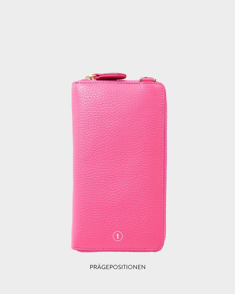 Lukuga raha- ja mobiiltelefonikott Braun Buffel, roosa цена и информация | Naiste rahakotid | kaup24.ee