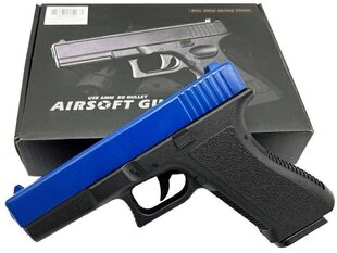 Mängupüstol Airsoft, sinine цена и информация | Игрушки для мальчиков | kaup24.ee