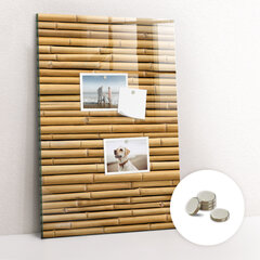 Magnettahvel Bambus, 60x120 cm hind ja info | Kirjatarbed | kaup24.ee