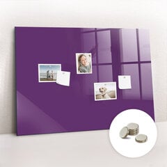 Magnettahvel Violetne Värv, 100x70 hind ja info | Kirjatarbed | kaup24.ee