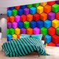 Fototapeet - Colorful Geometric Boxes hind ja info | Fototapeedid | kaup24.ee