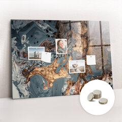 Magnettahvel Dekoratiivne Marmor, 120x60 hind ja info | Kirjatarbed | kaup24.ee