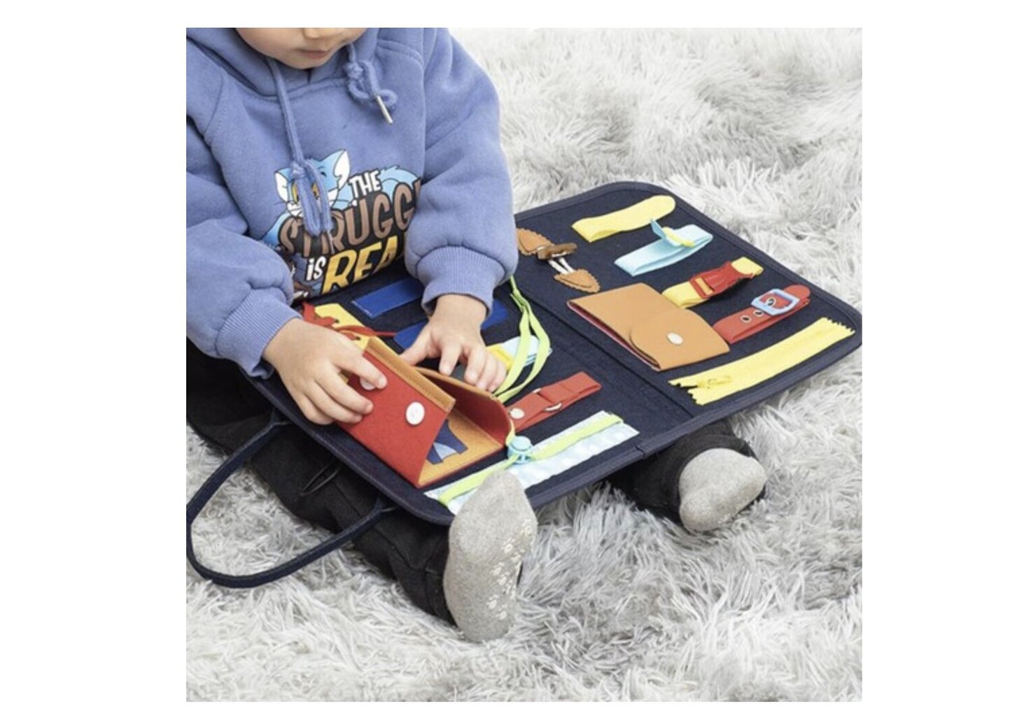 Hariv sensoorne tahvel Montessori XXL hind ja info | Arendavad mänguasjad | kaup24.ee
