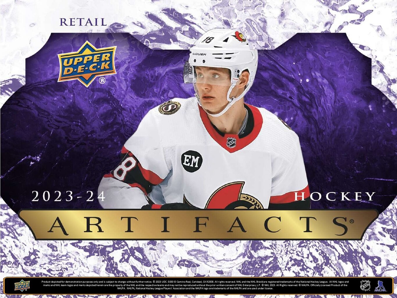 Jäähokikaardid Upper Deck Artifacts Hockey 2023/2024 Blaster Box hind ja info | Hobikaardid | kaup24.ee