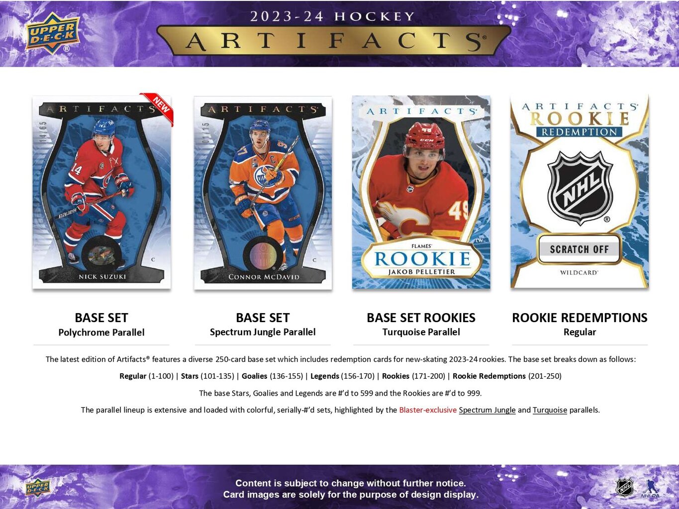 Jäähokikaardid Upper Deck Artifacts Hockey 2023/2024 Blaster Box hind ja info | Hobikaardid | kaup24.ee