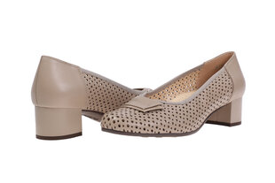 Kõrge kontsaga kingad naistele Pulso, valge hind ja info | Naiste kingad | kaup24.ee