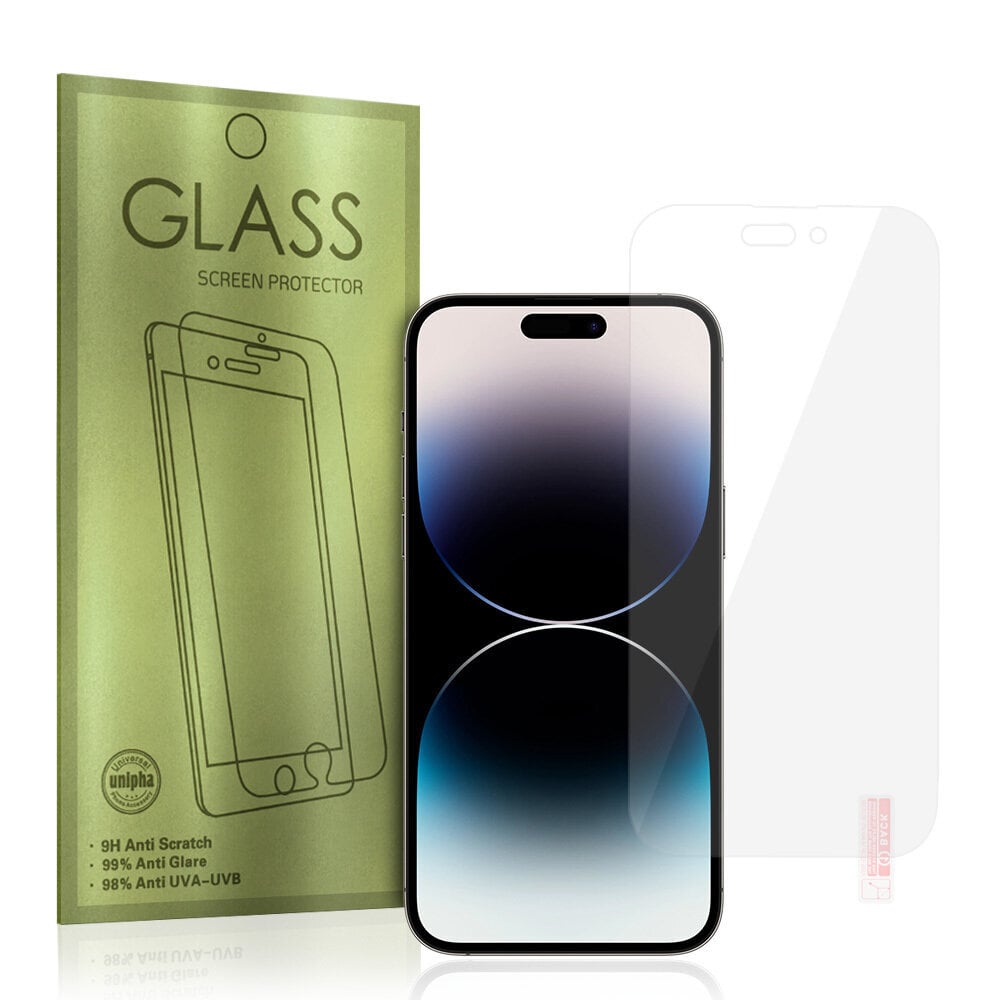 TopTel Tempered Glass Gold цена и информация | Ekraani kaitsekiled | kaup24.ee