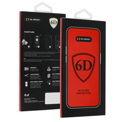 Закаленное стекло 6D для HUAWEI P30 LITE, черное — упаковка из 10 шт. цена и информация | Защитные пленки для телефонов | kaup24.ee