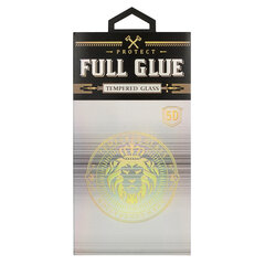 Закаленное стекло HARD Full Glue 5D для REALME 8/8 PRO BLACK цена и информация | Ekraani kaitsekiled | kaup24.ee