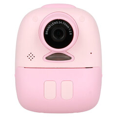 Камера мгновенной печати детская D10 розовая цена и информация | Для видеокамер | kaup24.ee
