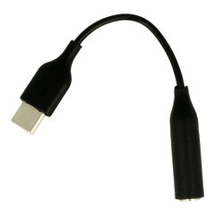 Kõrvaklappide adapter, USB-C - 3,5 mm hind ja info | Mobiiltelefonide kaablid | kaup24.ee