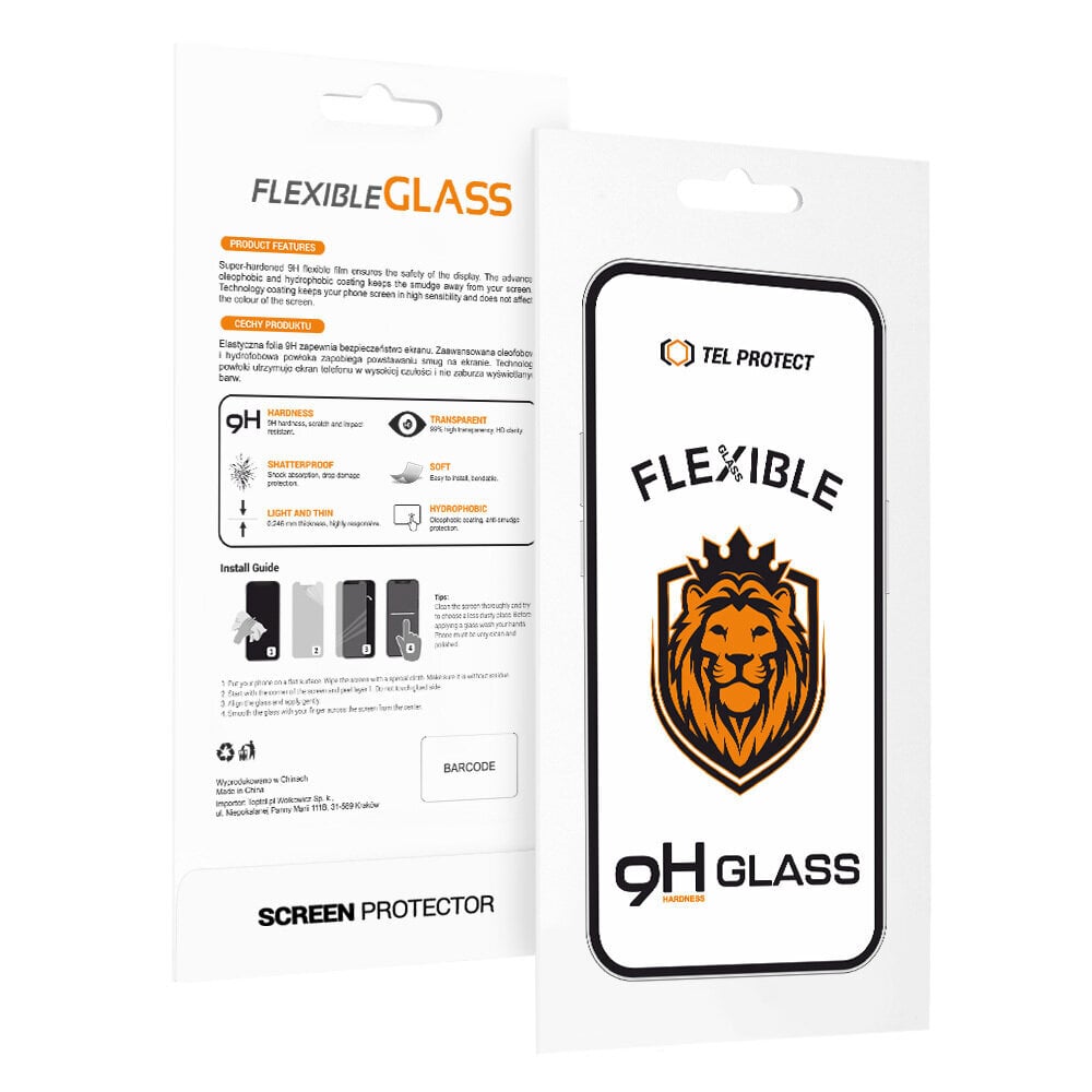 Tel Protect Flexible Glass hind ja info | Ekraani kaitsekiled | kaup24.ee