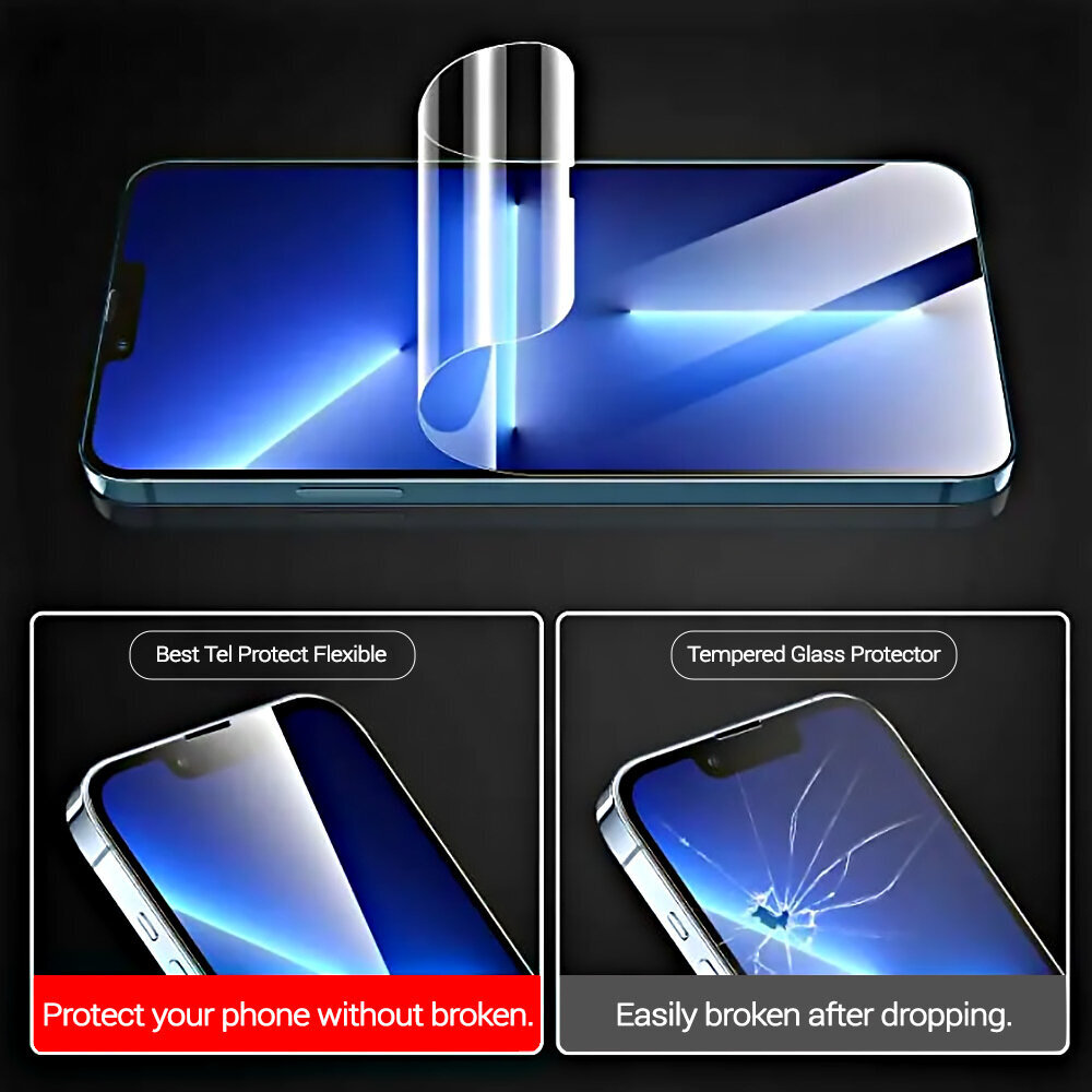 Tel Protect Flexible Glass hind ja info | Ekraani kaitsekiled | kaup24.ee