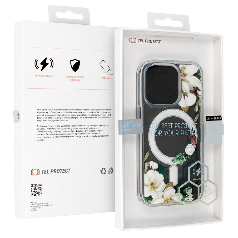 Tel Protect Flower Magsafe hind ja info | Telefoni kaaned, ümbrised | kaup24.ee