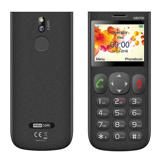 GSM Maxcom MM 750 + ravimikorraldaja цена и информация | Telefonid | kaup24.ee