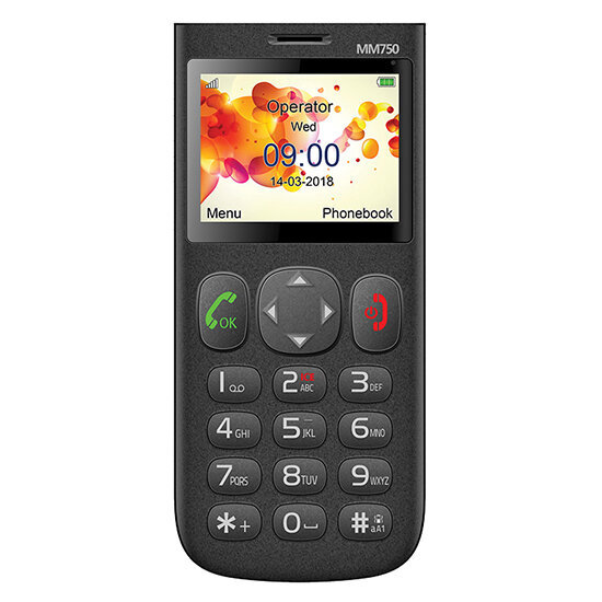GSM Maxcom MM 750 + ravimikorraldaja цена и информация | Telefonid | kaup24.ee