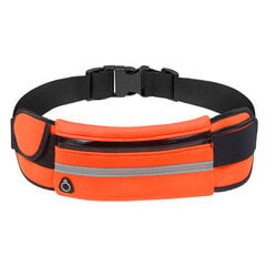 Спортивный пояс для бега, тип 1 - оранжевый цена и информация | Рюкзаки и сумки | kaup24.ee