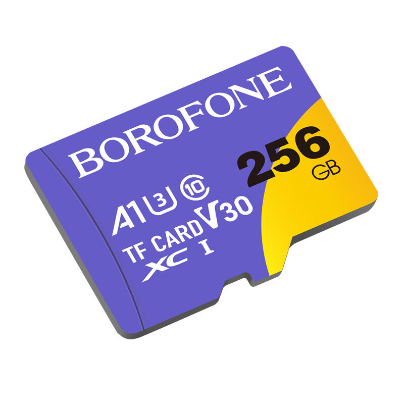 Borofone MicroSD 256GB hind ja info | Fotoaparaatide mälukaardid | kaup24.ee