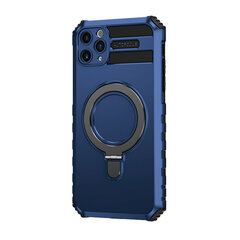 Чехол Tel Protect Armor Magsafe с металлическим кольцом для Samsung Galaxy S23 Ultra, черный цена и информация | Чехлы для телефонов | kaup24.ee