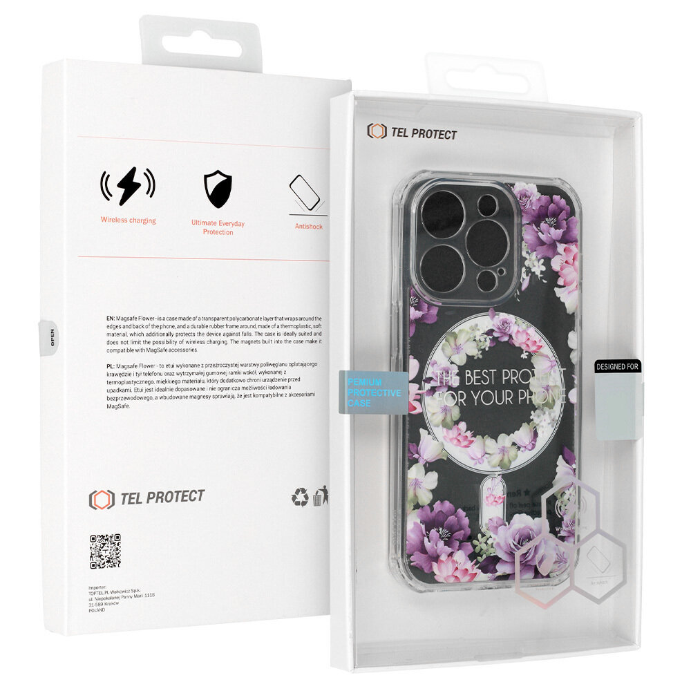 Tel Protect Flower Magsafe hind ja info | Telefoni kaaned, ümbrised | kaup24.ee