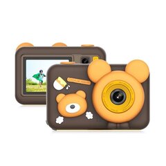 Цифровой фотоаппарат детский D32 Мышка со штативом коричневый цена и информация | Фотоаппараты | kaup24.ee