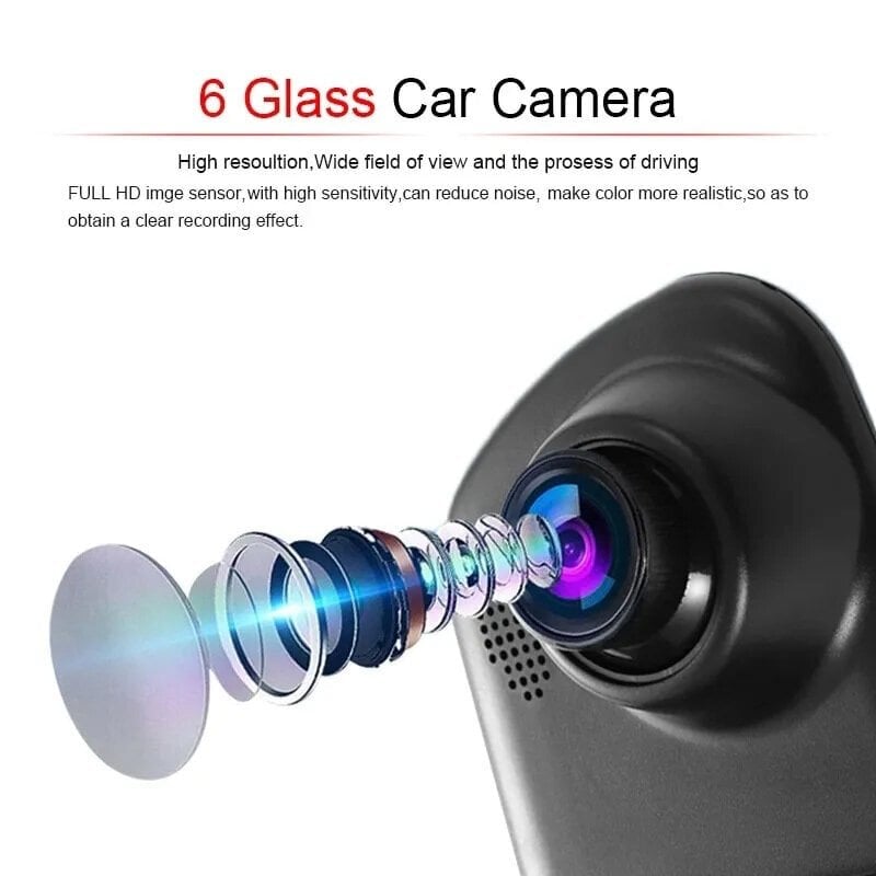 Car Dash Cam DVR-01 Mirror hind ja info | Pardakaamerad ja videosalvestid | kaup24.ee