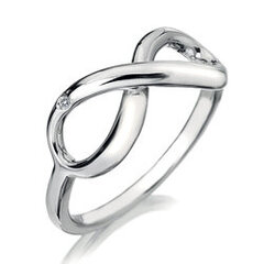 Hot Diamonds Hõbesõrmus Hot Diamonds Infinity DR144 цена и информация | Кольцо | kaup24.ee