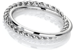 Hot Diamonds Роскошное серебряное кольцо с правильным бриллиантом Жасмин DR210 цена и информация | Кольцо | kaup24.ee
