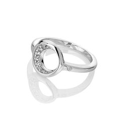 Hot Diamonds Шикарное серебряное кольцо с бриллиантом и топазом Celestial DR232 цена и информация | Кольца | kaup24.ee