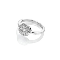Hot Diamonds Forever DR245 teemandi ja topaasiga hõbedane sõrmus hind ja info | Sõrmused | kaup24.ee
