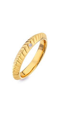 Hot Diamonds kullatud sõrmus Jac Jossa Hope DR228 teemandiga hind ja info | Sõrmused | kaup24.ee